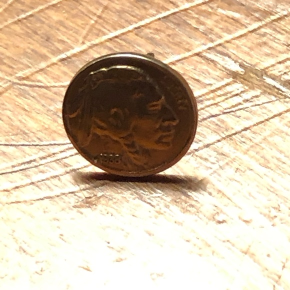 1938 vintage rare mini coin silver earrings! - Picture 4 of 4